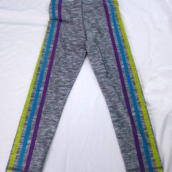 Rainbow Leg Stripe Leggings by Zara Terez Stretch Yoga Pants Sz Small - Picture 6 of 10